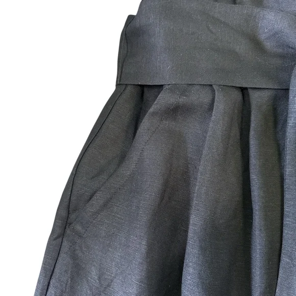 Loft Stylish Women black short romper with Belt - Picture 2 of 8